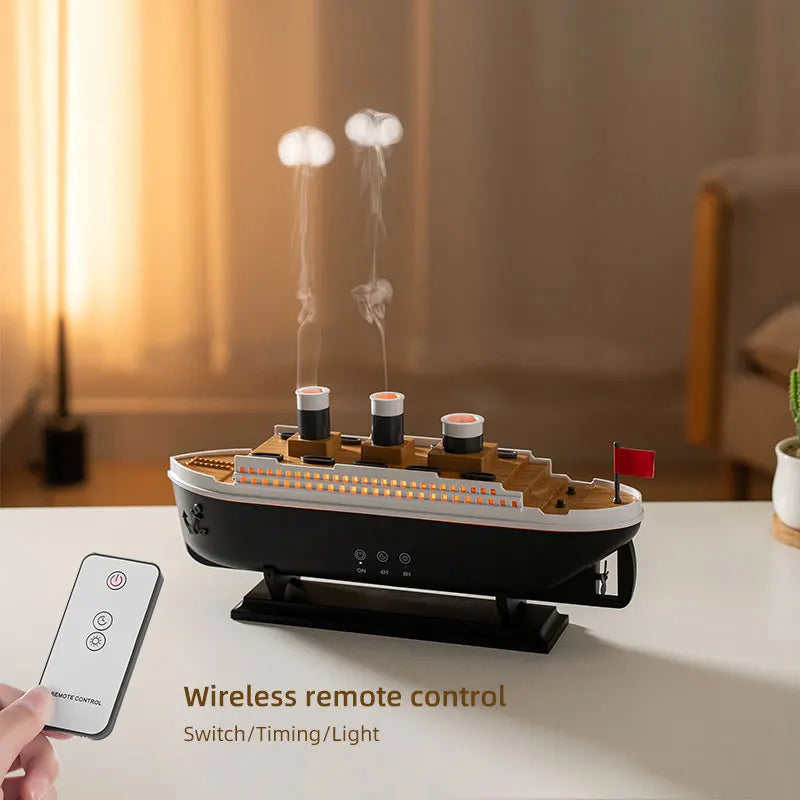Titanic Aura: Jellyfish Smoke Ring Diffuser