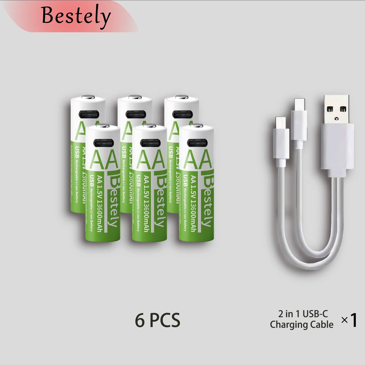 VoltCycle AA: USB-C Rechargeable Power