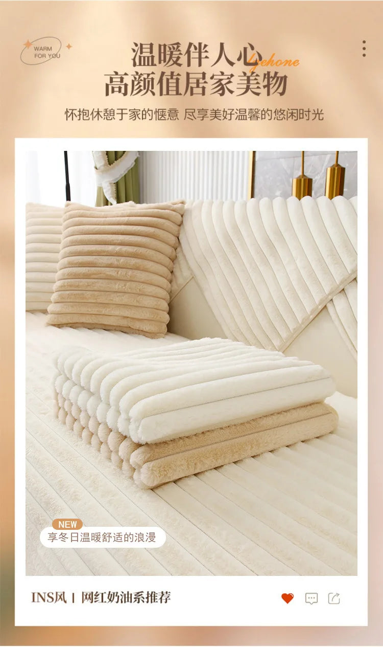 Velvet Cloud Sofa Snuggler