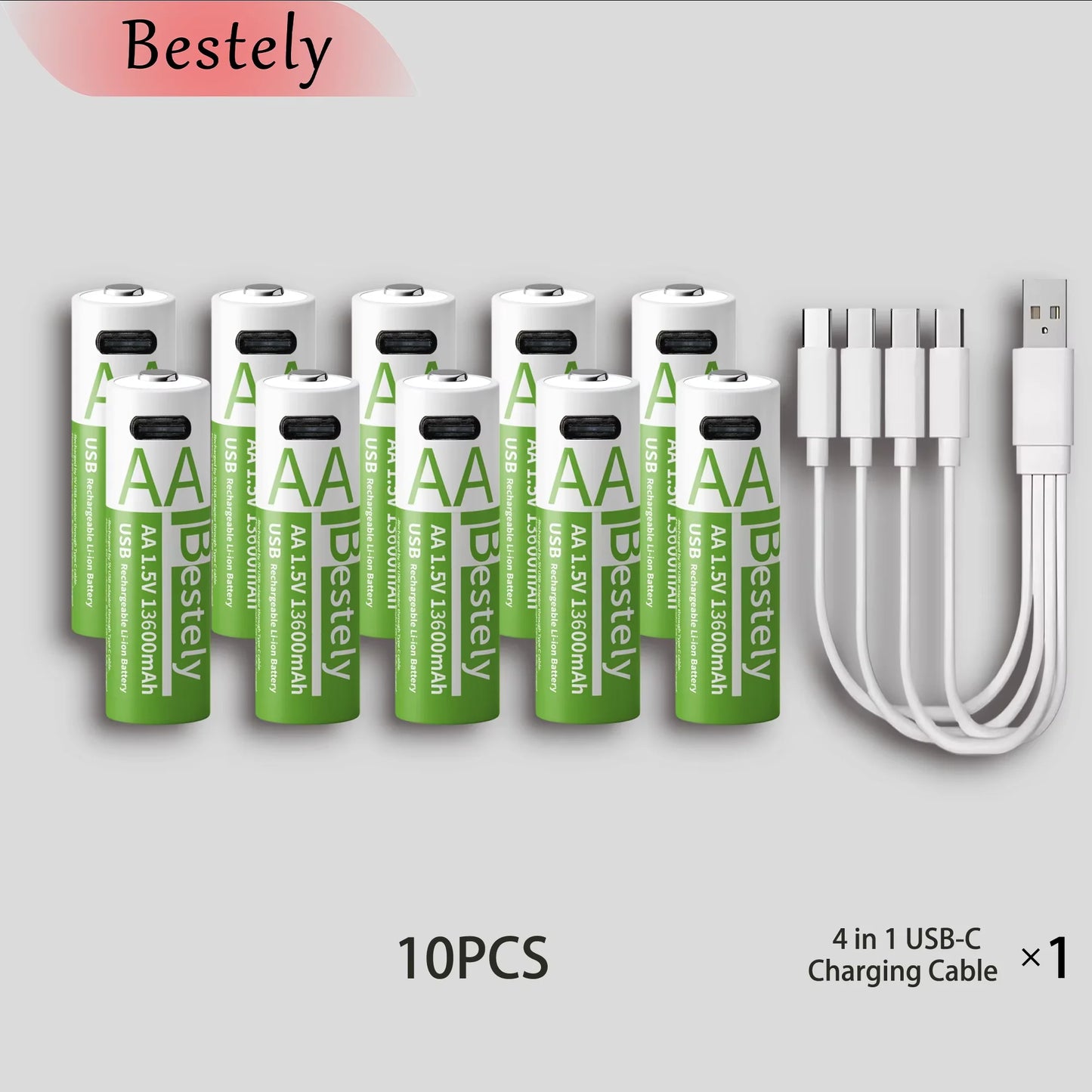VoltCycle AA: USB-C Rechargeable Power