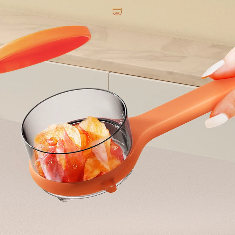 Vegetable Peeler With Container