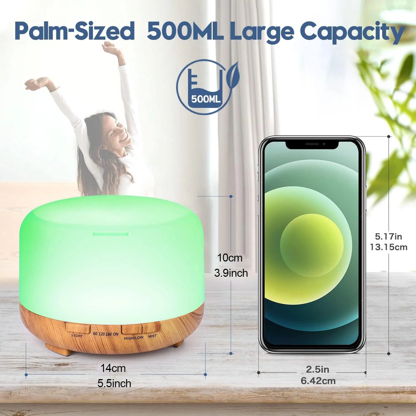 AromaStream 500: Smart Mist Diffuser