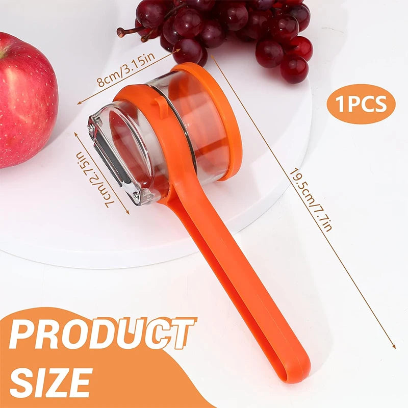 Vegetable Peeler With Container