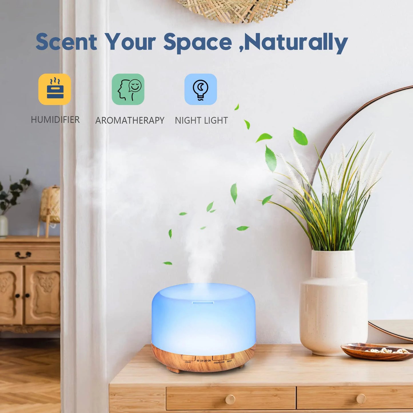 AromaStream 500: Smart Mist Diffuser
