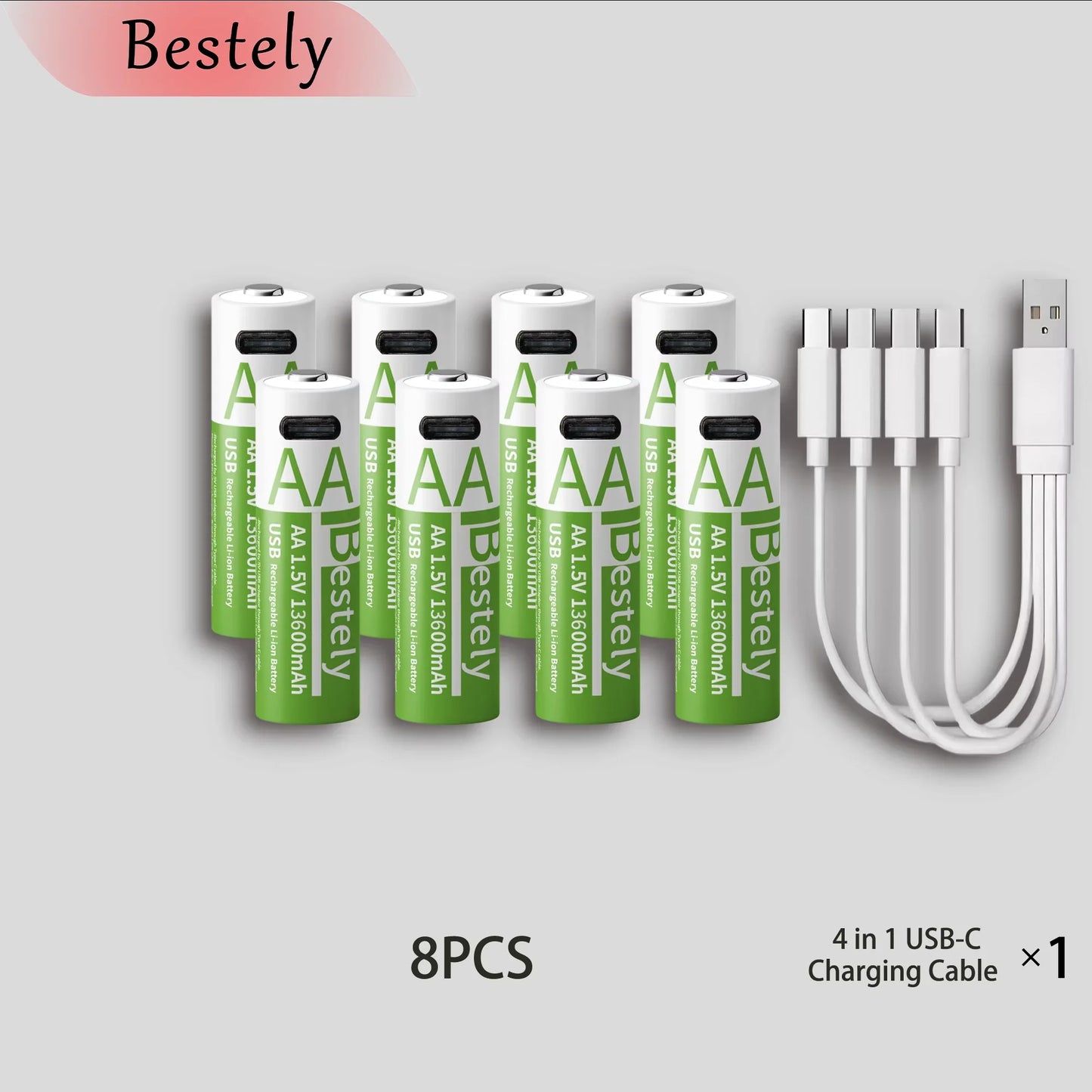 VoltCycle AA: USB-C Rechargeable Power