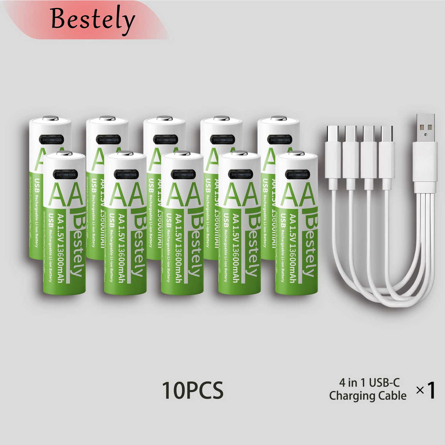 VoltCycle AA: USB-C Rechargeable Power