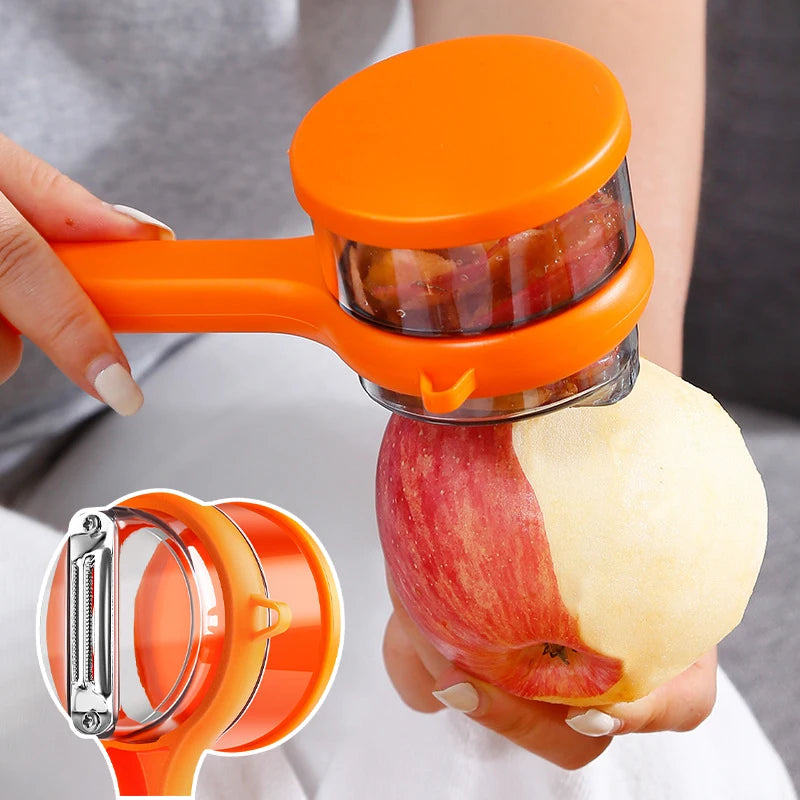 Vegetable Peeler With Container
