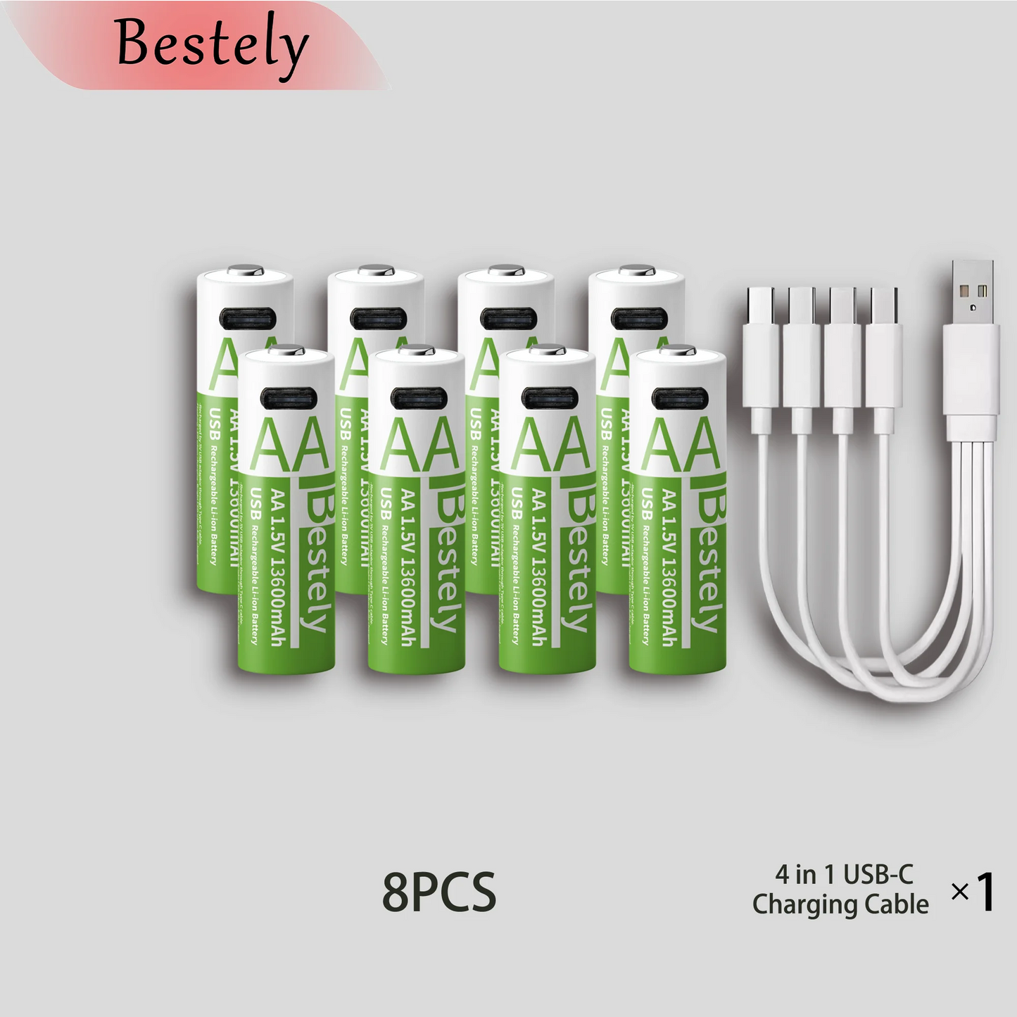 VoltCycle AA: USB-C Rechargeable Power
