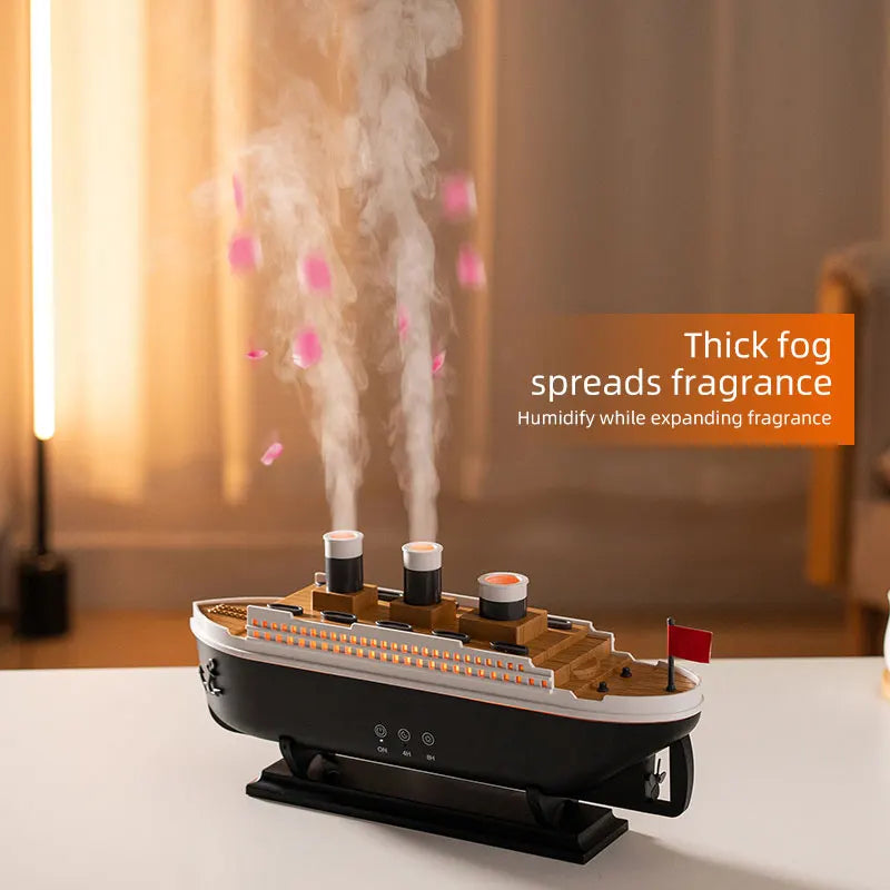 Titanic Aura: Jellyfish Smoke Ring Diffuser