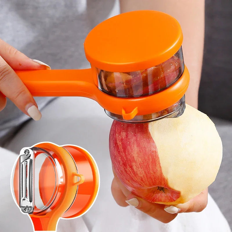 Vegetable Peeler With Container