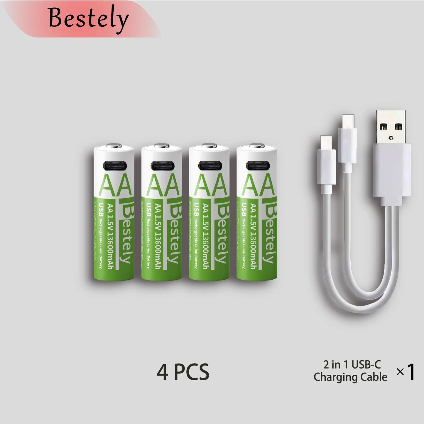 VoltCycle AA: USB-C Rechargeable Power