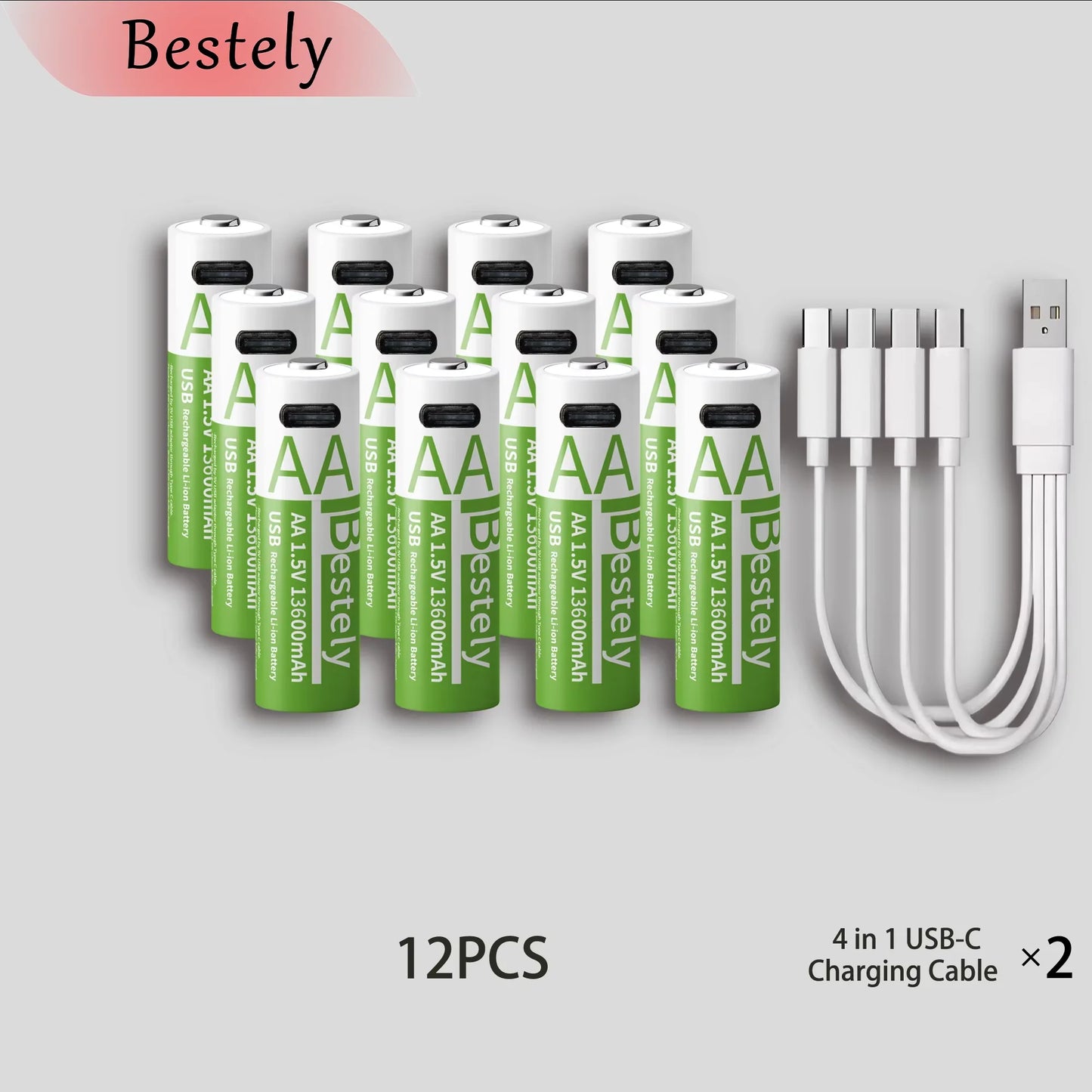 VoltCycle AA: USB-C Rechargeable Power