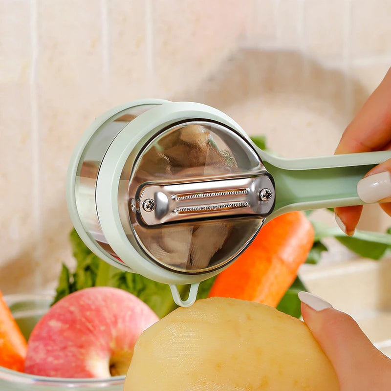 Vegetable Peeler With Container
