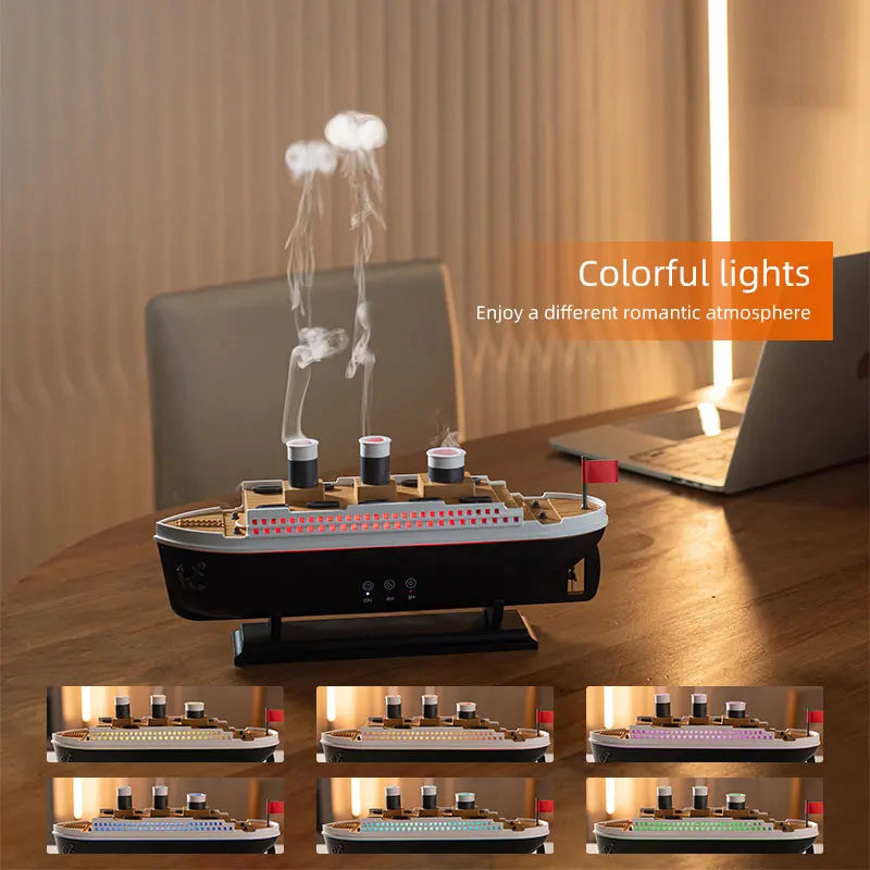 Titanic Aura: Jellyfish Smoke Ring Diffuser