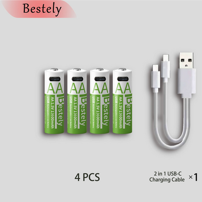 VoltCycle AA: USB-C Rechargeable Power