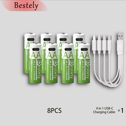 VoltCycle AA: USB-C Rechargeable Power